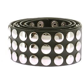 Iro Breiter Gürtel mit Metalldetails Schwarz