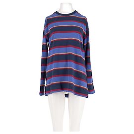 Autre Marque DAMSON MADDER Baumwollpullover blau gestreift Blau