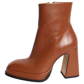 Autre Marque Chueca Stiefeletten aus braunem Leder - EU 38 Braun