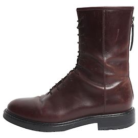Autre Marque Bottines à lacets chocolat - size EU 38 Marron
