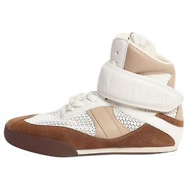Chloé Baskets montantes Kick marron et blanc - size EU 39 Autre