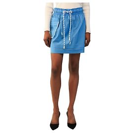 Fendi Minifalda techno azul claro - size UK 10 Azul