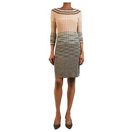 Missoni Vestido glittery em malha canelada multicolorido - size 8 Multicor