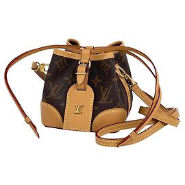Bolso de hombro Louis Vuitton Noé Castaño Monograma