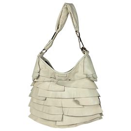 Bolsa de ombro Yves Saint Laurent em Ivory Cru