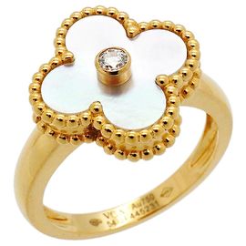 Van Cleef & Arpels Alhambra Band Ring Other