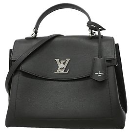Louis Vuitton Lockme Ever MM Handtasche Schwarz