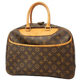 mala Louis Vuitton Monogram Deauville Marrom