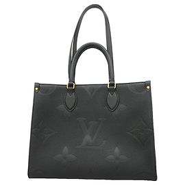 Saco Tote Louis Vuitton Monogram Empreinte OnTheGo PM Preto