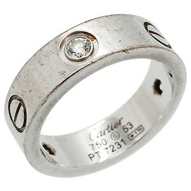Cartier Love Ring in 18K Weißgold Andere