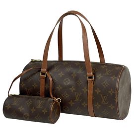 Louis Vuitton Papillon 30 Handtasche Braun Monogramm