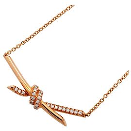 Autre Marque Collana Knot di Tiffany & Co. in oro rosa 18K Altro