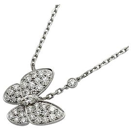 Collar Van Cleef & Arpels en oro blanco de 18K y diamantes Otro