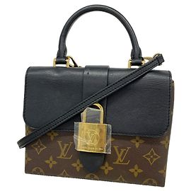 Sac à main Louis Vuitton Monogram Rocky BB Noir