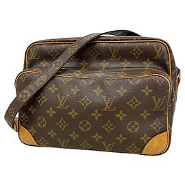 Bolsa de Ombro Louis Vuitton Monogram Nile Marrom
