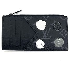 Louis Vuitton Monogram Eclipse Coin Card Holder Monogram