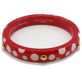 Louis Vuitton x Yayoi Kusama Armreif Dot Infinity Bangle Rot Andere