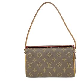 Borsa Louis Vuitton Monogram Recital M51900 Marrone