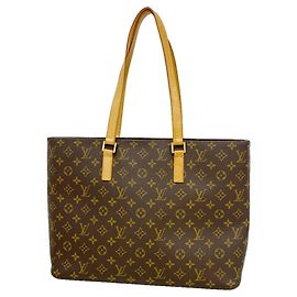 Louis Vuitton Monogram Luco Tote Bag M51155 Braun