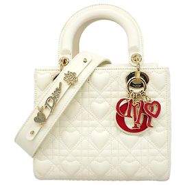Bolsa Christian Dior Lady Branco