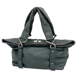 Borsa Tote Chanel verde scuro Verde scuro