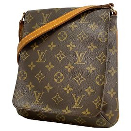 Bolsa de Ombro Louis Vuitton Monogram Musette Salsa Marrom