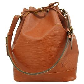 Bolsa de Ombro Louis Vuitton Epi Noe Marrom