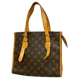 Borsa Tote Louis Vuitton Monogram Popincourt Marrone