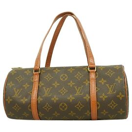Borsa Louis Vuitton Monogram Papillon 30 Marrone