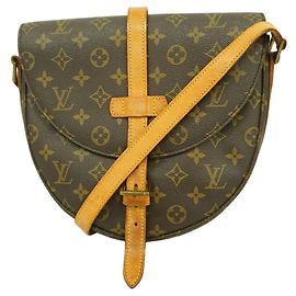 Bolsa de Ombro Louis Vuitton Monogram Chantilly GM Marrom