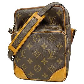 Borsa a tracolla Louis Vuitton Monogram Amazon Marrone
