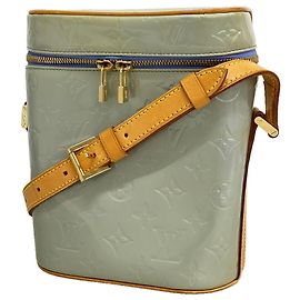 Bolsa de Ombro Louis Vuitton Vernis Sullivan Vertical Azul