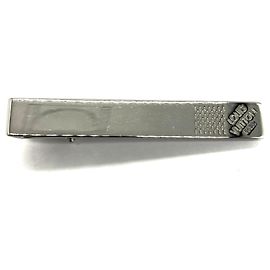 Prendedor de gravata Louis Vuitton Damier em metal prateado Prata