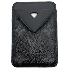 Louis Vuitton Monogram Eclipse Porte Cartes Card Case Monogramma