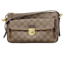 Bolsa de Ombro Louis Vuitton Damier Ravello GM Damier ebene