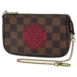 Louis Vuitton Damier Mini Pochette Accessoires Marron Damier ebène
