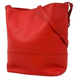 Borsa a tracolla Bottega Veneta in pelle rossa Rosso