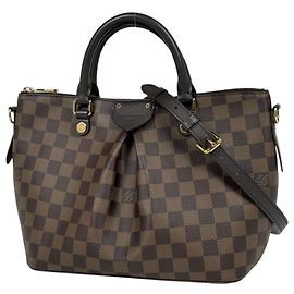Louis Vuitton Siena PM Handtasche Braun Damier ebene
