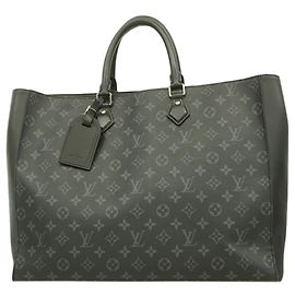 Louis Vuitton Monogram Eclipse Grand Sac Bag Black
