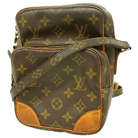 Louis Vuitton Monogram Amazon Shoulder Bag Brown