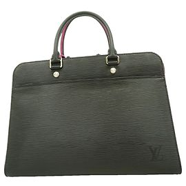 Louis Vuitton Epi Vaneau GM Handbag Black
