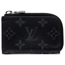 Porte-monnaie Zippy Louis Vuitton Monogram Eclipse Noir Noir