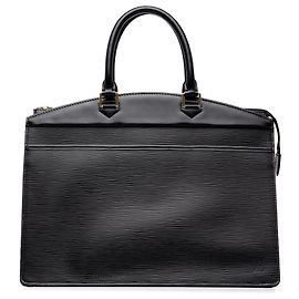Louis Vuitton Black Epi Riviera Nero