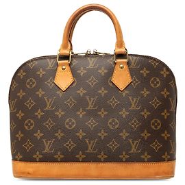 Louis Vuitton Brown Monogram Alma PM Braun