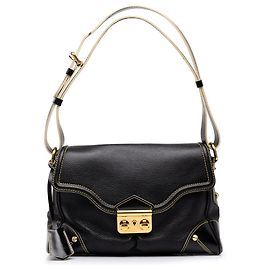 Louis Vuitton Black Suhali L Essentiel PM Nero