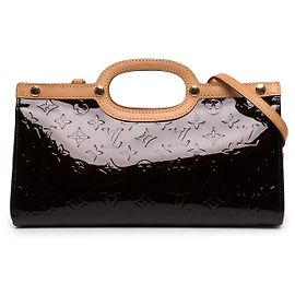 Louis Vuitton Purple Monogram Vernis Roxbury Drive Violet