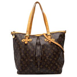 Louis Vuitton Brown Monogram Palermo GM Marrom