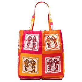 Hermès Orange Brides de Gala Silky Pop Tote Orange