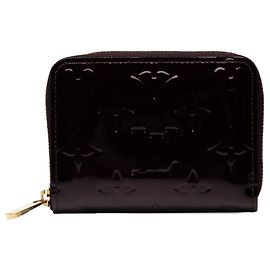 Louis Vuitton Purple Monogram Vernis Zippy Coin Purse * Plum * Other Purple