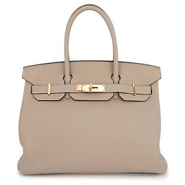 Hermès Hermes Birkin 30 Handbag in Gris Tourterelle Grey